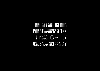 Pride Intro 09 - 1x2 Font