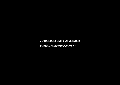Happy Star - 1x1 Font