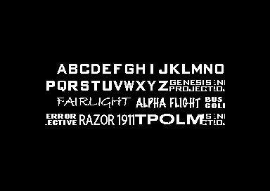 Fallen Heroes - 2x2 Font