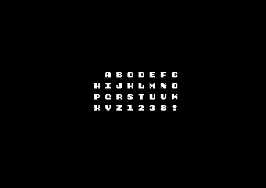 ZXQL3000 - 1x1 Font