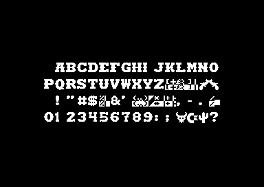 Still Standing - 2x2 Font