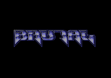 Brutal Demo-Party 92 Invitation - Brutal Logo 3