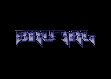 Brutal Demo-Party 92 Invitation - Brutal Logo 3