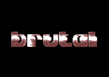 Brutal Demo-Party 92 Invitation - Brutal Logo 2