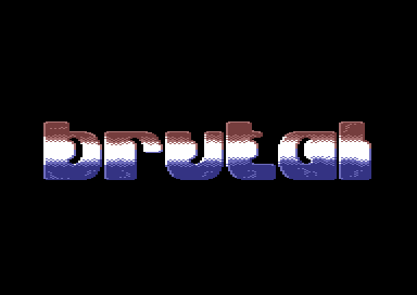 Brutal Demo-Party 92 Invitation - Brutal Logo
