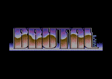 Mega BBS Intro - Brutal Logo