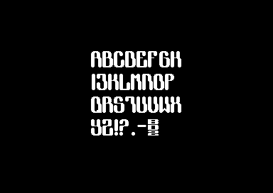 Black Destiny 2 - Big Font