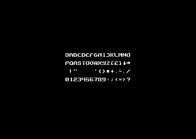 Brutal Intro 23 - 1x1 Font