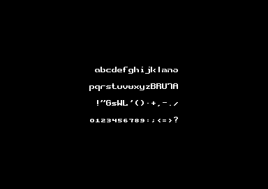 Black Destiny - 1x2 Font