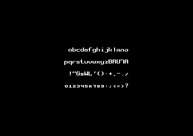 Black Destiny - 1x2 Font