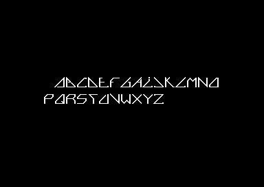 Coma Light 5 - 2x2 Font