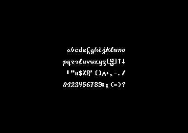 Coma Light 6 - 1x2 Font