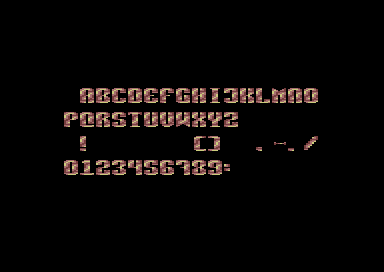 Coma Light 6 - 2x2 Font