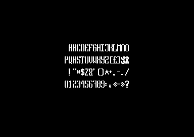Coma Light 9 and a Bit - 1x2 Font