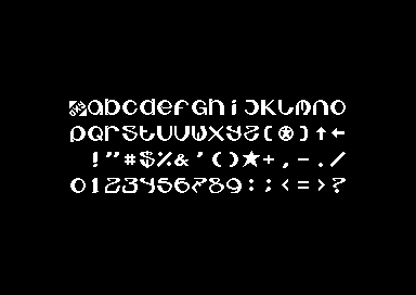 Coma Light 11 - 2x2 Font