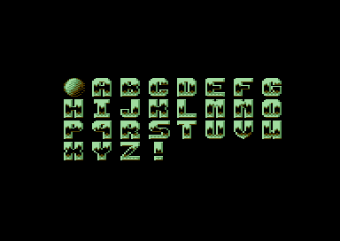 One Year Crest - Sprite Font