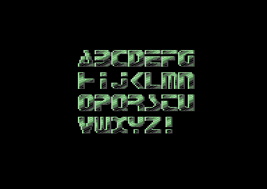 One Year Crest - 3x3 Font