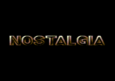 Nostalgia Intro - Nostalgia Logo