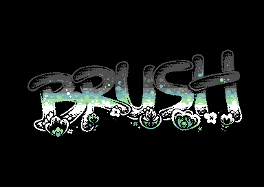 Brush Your PETSCII [99%] - Brush Logo 2
