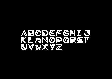 Return of the Living Death - 3x3 Font
