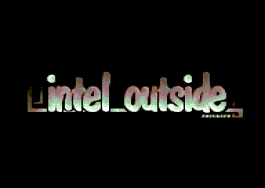 Intel Outside #8 - Intel Outside Logo