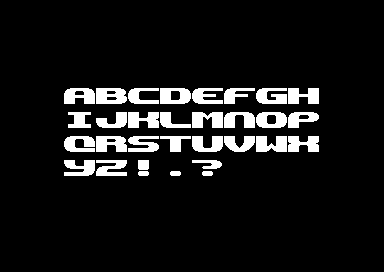 Intro Collection - 4x2 Font