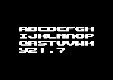Intro Collection - 4x2 Font