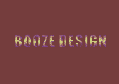 Party Dog - Booze Design Logo
