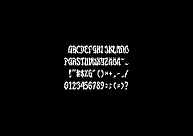 Royal Arte - 1x2 Font