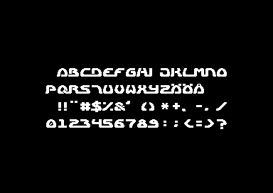 The Legend of Smirnoff - 2x2 Font