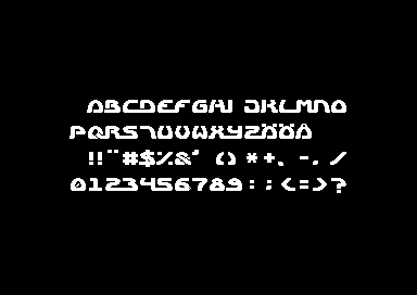 The Legend of Smirnoff - 2x2 Font