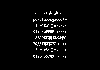 The Legend of Smirnoff - 1x2 Font