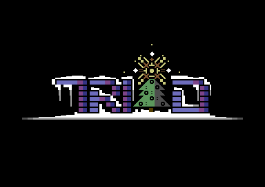 Uncle PETSCII's Christmas Show - Triad Logo