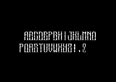 Logo Show  - 2x4 Font