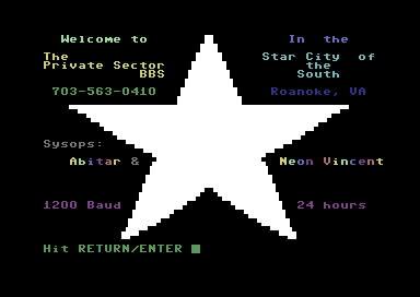 Print Graphics Compressions - Favorites 1 - Private Sector BBS