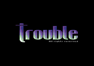 Trouble 3 - Trouble Logo