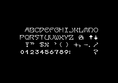 The Barn 3 - 2x2 Font