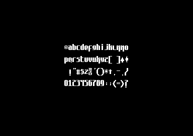 The Barn 3 - 1x2 Font