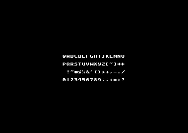 The Barn 3 - 1x1 Font