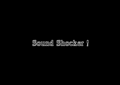 Sound Shocker! - SoundShocker Logo