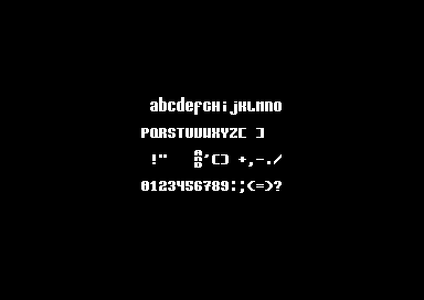 Game o2 - 1x2 Font