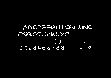Game o2 - 2x2 Font