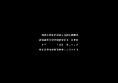 A Little Contact Demo - 1x1 Font