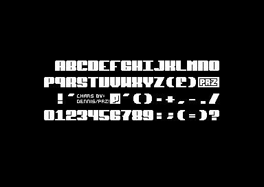 Wet Dreams - 2x2 Font