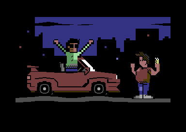 Petscii City - Parked