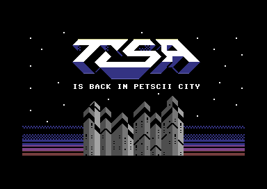 Petscii City - TSA Screen