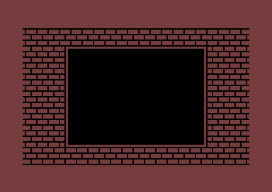 PETSCII Frame Contest Submissions - Brick Wall