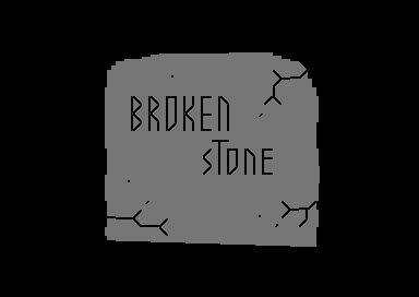 PETSCII Frame Contest Submissions - Broken Stone