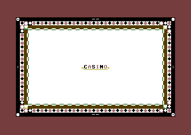 PETSCII Frame Contest Submissions - Casino