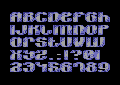 Walking on Ice - 5x4 Font